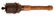 WWII GERMAN 3RD REICH M43 TOP FUSE STICK GRENADE
