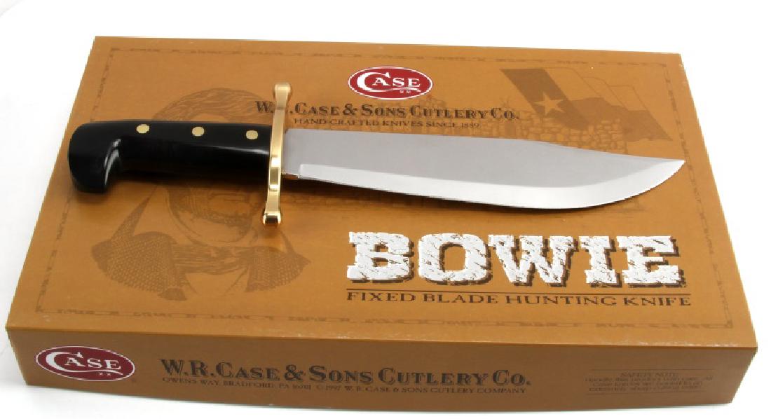 CASE XX CUTLERY 00311 BOWIE KNIFE W/ CASE LOGO: One Case 00311. Item is new in box.