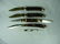 399: 5 REMINGTON WINCHESTER POCKET KNIFE 4" BLADE LOT