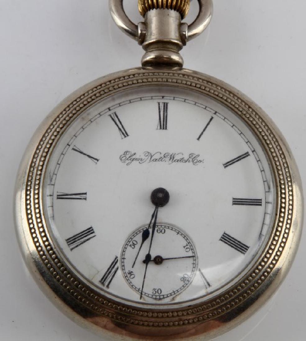 1893 ELGIN NATIONAL WATCH CO POCKET WATCH 18S