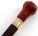 ANTIQUE SARD HANDLE DAGGER CANE WALKING STICK - 4