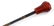 ANTIQUE SARD HANDLE DAGGER CANE WALKING STICK - 6