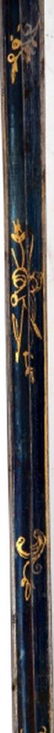 ANTIQUE SARD HANDLE DAGGER CANE WALKING STICK - 9