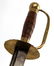 ANTIQUE 18TH CENTURY AMERICAN HANGER SWORD - 2