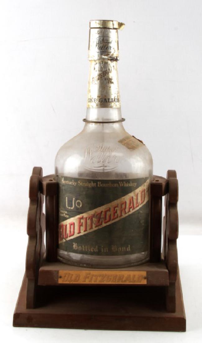 ANTIQUE ONE GALLON OLD FITZGERALD BOTTLE SWING