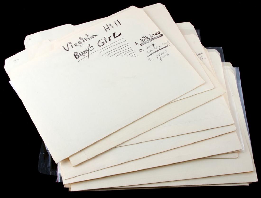 FLOYD CAPONE DILLINGER LUCIANO GANGSTER EPHEMERA: Varied lot to include press photo of Pretty Boy Floyd dated 1934, , Pretty Boy Floyd mugshot and press photo, Al Capone grave photo, 3 press photos and 1 of his son playing golf, Henry Fernekes mugsho