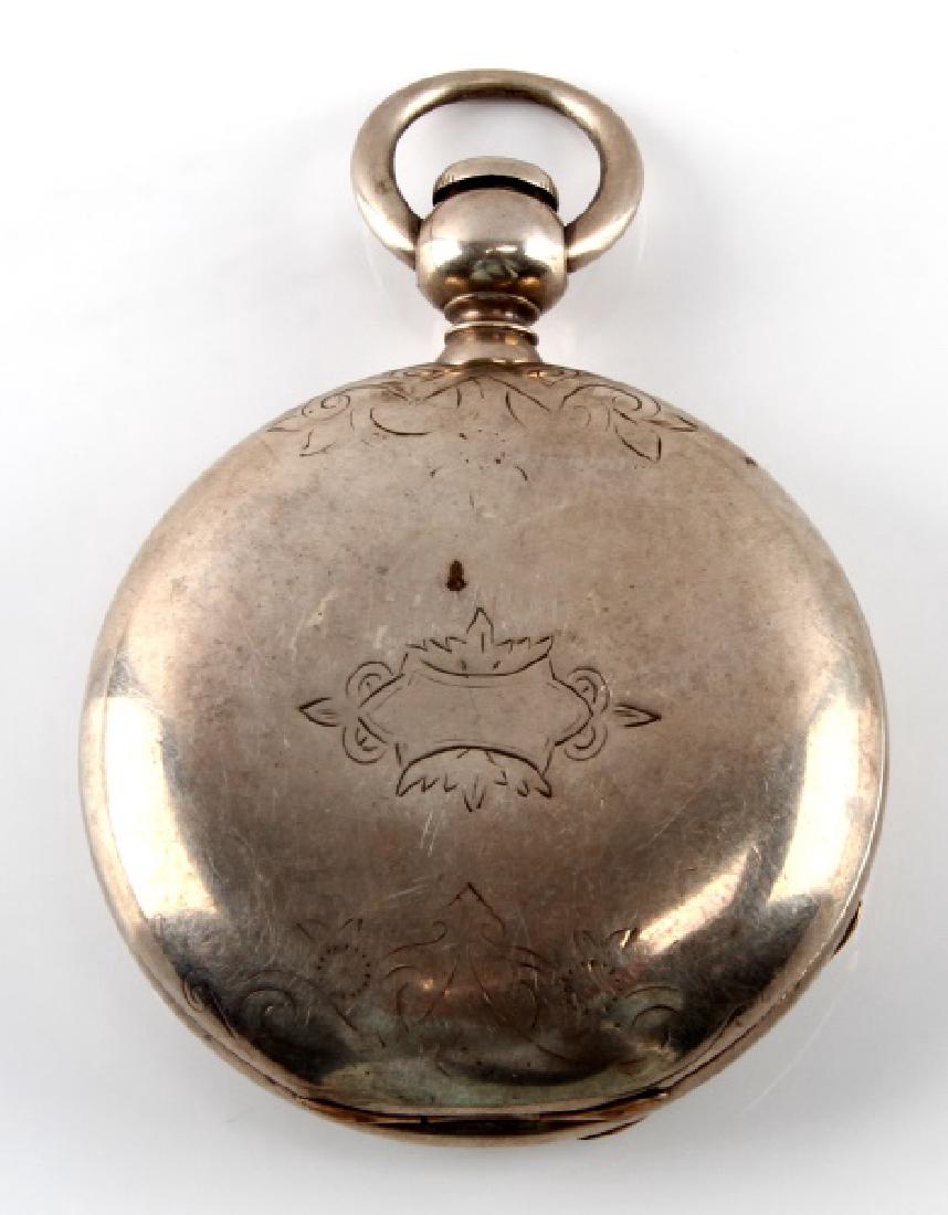 ANTIQUE WALTHAM 1868 COIN SILVER CASE POCKET WATCH Dec 15, 2017