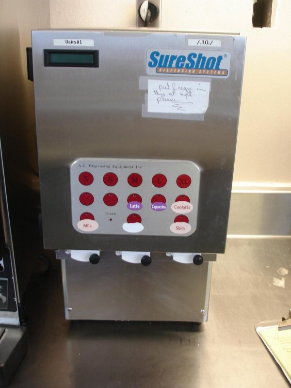 SURESHOT REFRIGERATED CREAM DISPENSER AC320
