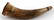DEDICATED SCRIMSHAW POWDER HORN 4TH ARTILLERY 1842