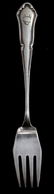 800 SILVER FORK MONOGRAMMED ADOLF HITLER 7 INCH