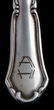 800 SILVER FORK MONOGRAMMED ADOLF HITLER 7 INCH - 2