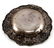GERMAN WWII EVA BRAUN PERSONAL SILVER ASH TRAY - 4