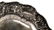 GERMAN WWII EVA BRAUN PERSONAL SILVER ASH TRAY - 5