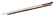 STAG GRIP WOODEN WALKING SWORD CANE STICK SILVER - 2