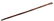 STAG GRIP WOODEN WALKING SWORD CANE STICK SILVER - 3