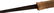 ANTIQUE TWINE WRAPPED SILVER CANE SWORD NAMED - 7
