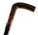 ANTIQUE HORN HANDLE SWORD CANE WALKING STICK - 2