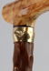 ANTIQUE WALRUS FOSSIL AND 14 KT GOLD SWORD CANE - 6