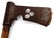 NATIVE AMERICAN FUR TRADE TOMAHAWK PIPE - 4