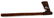 NATIVE AMERICAN FUR TRADE TOMAHAWK PIPE - 5