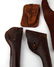 LOT OF ANTIQUE WEATERN LEATHER PISTOL GUN HOLSTERS - 3