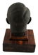 LARGE PLASTER ADOLF HITLER BUST ON WOODEN PLINTH - 4