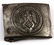 3 GERMAN WWII INFANTRY BELT BUCKLE LOT - 3
