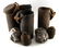 LOT OF 4 THIRD REICH WEHRMACHT GAS MASKS W CASE