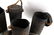 LOT OF 4 WWII GERMAN WEHRMACHT GAS MASK W CANISTER - 4