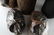 LOT OF 4 WWII GERMAN GAS MASK & 1 CONTAINER - 3