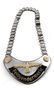 WWII GERMAN FELDGENDARMERIE GORGET W CHAIN