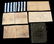 6 WWII GERMAN ARMBAND LOT ALTESTENRAT KAPO ETC - 4