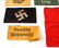 8 WWII ERA GERMAN MILITARY ARM BAND LOT & 1 FLAG - 4