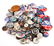 HUGE ASSORTED US POLITICAL CAMPAIGN BUTTON LOT