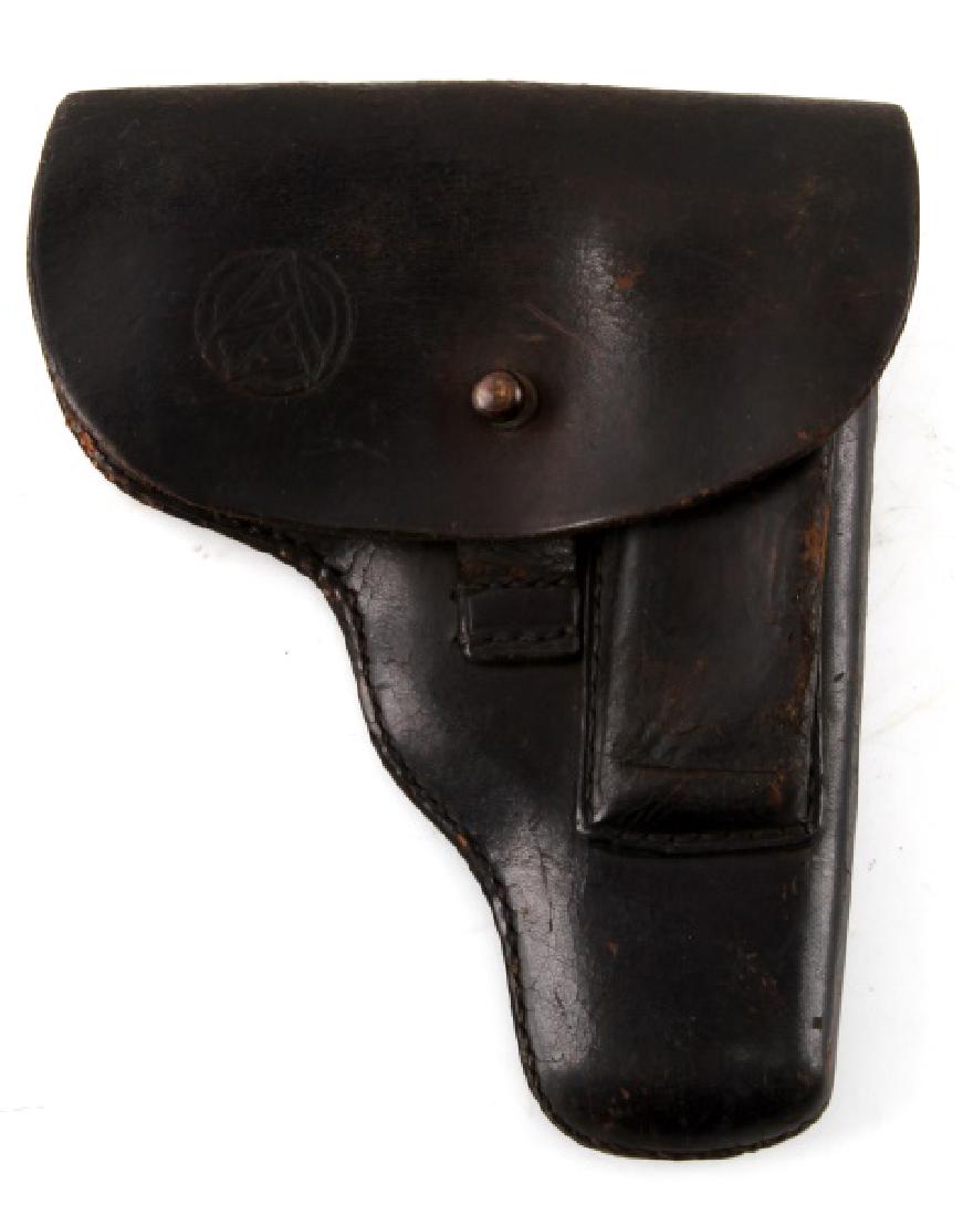 WWII GERMAN SA PARTY LEATHER PISTOL HOLSTER: The Sturmabteilung or SA , literally Storm Detachment, functioned as the original paramilitary wing of the NSDAP. It played a significant role in Adolf Hitler's rise to power in the 1920s and 1930s. T