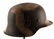 WWII GERMAN 3RD REICH WAFFEN SS M42 COMBAT HELMET - 2