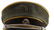 WWII GERMAN 3RD REICH WAFFEN SS OFFICER VISOR CAP - 2