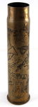WWI US NAVAL GUN HIGH SHELL CASING TRENCH ART