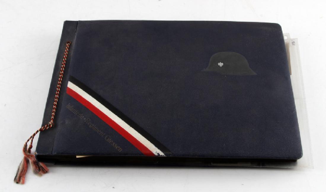 BOOK OF GERMAN MILITARY HEER ARMY PHOTOS WWI WWII: Book of quality photos of German soldiers during WWII, Berlin, group photos, Graf Zeppelin, castles, Feldberg 1937, Efflingen Stube 159, different regions of Germany, soldiers traveling, on boat, Hind