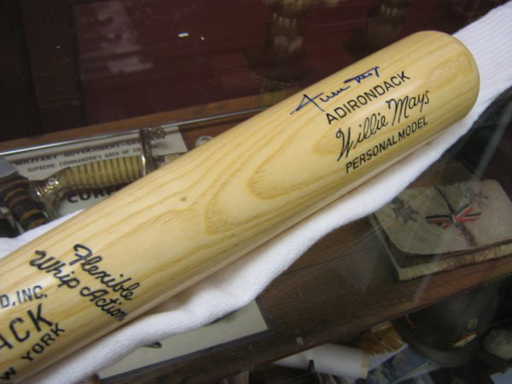 Willie Mays Autographed Baseball Bat See Sold Price
