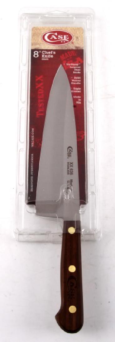 CASE XX 8 INCH CHEF KNIFE XX635 NIB: New in packaging.