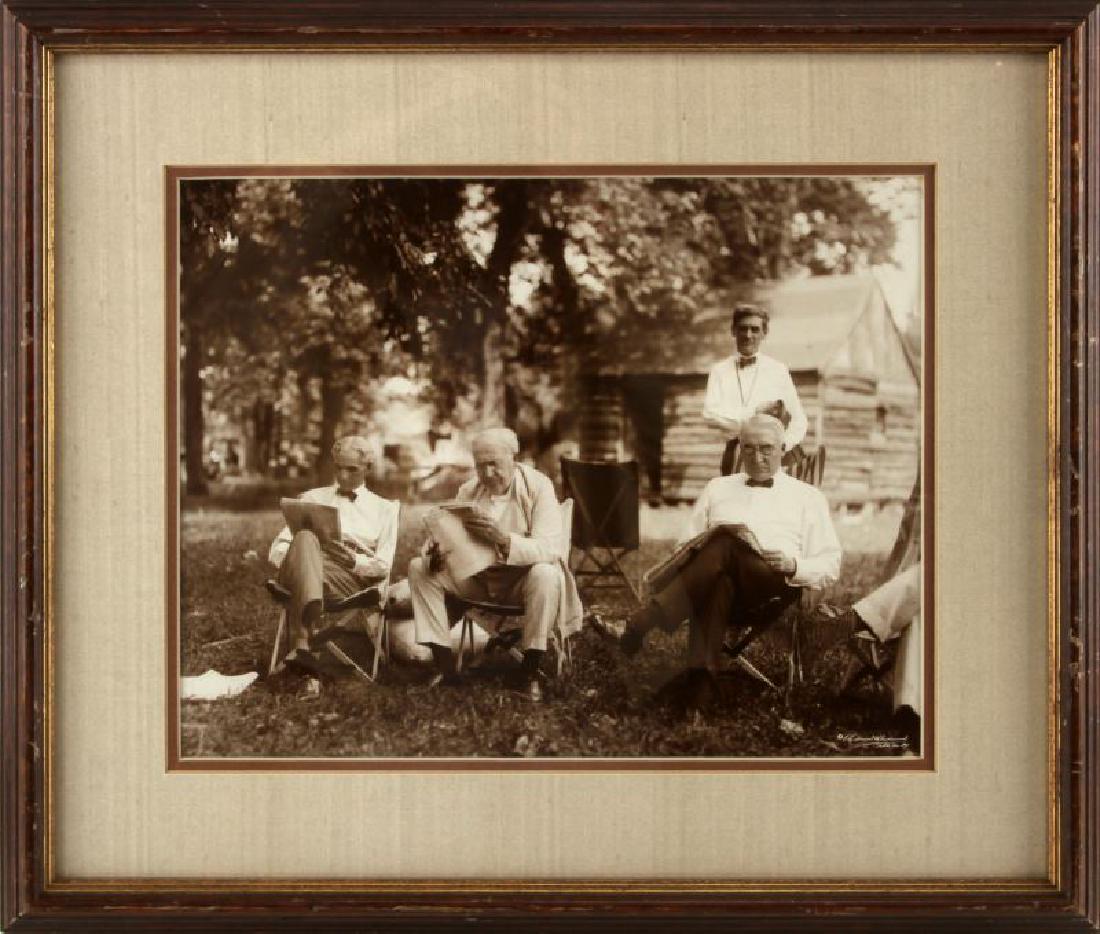 1921 HARDING VISITS EDISON FORD THE VAGABONDS CAMP: “During the week of July 21-27, 1921, Thomas Edison, Henry Ford and Harvey Firestone camped at a site about six miles east of Hancock in Washington County. During the weekend, President Warren G. Ha