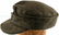 WWII GERMAN THIRD REICH WOOL SS M43 FIELD CAP - 2