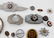 LARGE LOT OF ASSORTED WWII THIRD REICH PINS BADGES - 2
