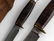 DOUBLE KNIFE WITH SHEATH SET WILLIAM RODGERS 1930S - 4