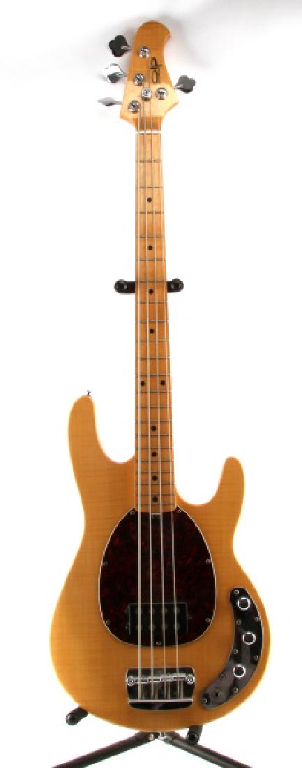 OLP STING RAY BASS 4 STRING BASS GUITAR: Light show of use present to bass guitar. Tested and in working conditon. Overall in very good condition.