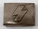 GERMAN WWII WAFFEN SS BELT BUCKLE SINGLE RUNE