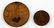 PAIR OF WWII GERMAN THIRD REICH PFENNIG COINS