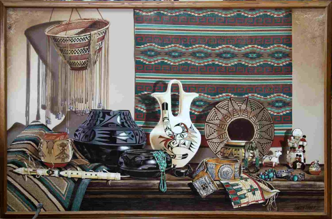 JANSON TURNER NATIVE SOUTHWESTERN PAINTING