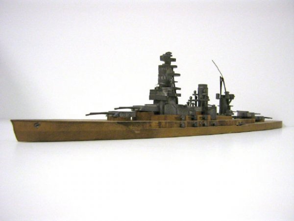 WWII COMET WORKING ID MODEL JAPAN BATTLESHIP NAGATO